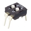 KAE02LAGT - SWITCH SLIDE DIP SPST 25MA 24V