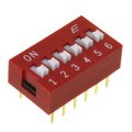 KAS1106E - SWITCH SLIDE DIP SPST 25MA 24V