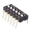 KAE06LAGT - SWITCH SLIDE DIP SPST 25MA 24V