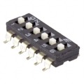 KAE06LGGT - SWITCH SLIDE DIP SPST 25MA 24V