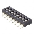 KAE08SGGT - SWITCH SLIDE DIP SPST 25MA 24V