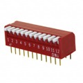 KAP1112E - SWITCH PIANO DIP SPST 25MA 24V