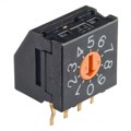 FR01FR10H-06XL - SWITCH ROTARY DIP BCD 100MA 5V