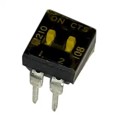 210-2MSTF - SWITCH SLIDE DIP SPST 100MA 20V