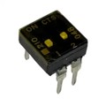 210-2LPSTFD - SWITCH SLIDE DIP SPST 100MA 20V