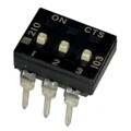 210-3MSF - SWITCH SLIDE DIP SPST 100MA 20V