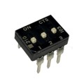 210-3MSFD - SWITCH SLIDE DIP SPST 100MA 20V