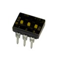 210-3MSTF - SWITCH SLIDE DIP SPST 100MA 20V