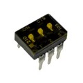 210-3MSTD - SWITCH SLIDE DIP SPST 100MA 20V