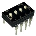 210-4ESD - SWITCH SLIDE DIP SPST 100MA 20V