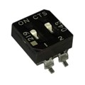 219-2LPSR - SWITCH SLIDE DIP SPST 100MA 20V