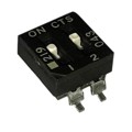 219-2MSR - SWITCH SLIDE DIP SPST 100MA 20V