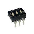 209-3MSD - SWITCH SLIDE DIP SPST 100MA 20V