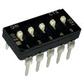 210-5ESD - SWITCH SLIDE DIP SPST 100MA 20V