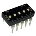 210-5MSFD - SWITCH SLIDE DIP SPST 100MA 20V
