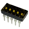 210-5MSTF - SWITCH SLIDE DIP SPST 100MA 20V