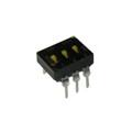 209-3LPSTD - SWITCH SLIDE DIP SPST 100MA 20V