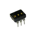 209-3LPSTFD - SWITCH SLIDE DIP SPST 100MA 20V