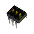 209-3MST - SWITCH SLIDE DIP SPST 100MA 20V