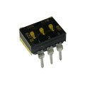 209-3MSTD - SWITCH SLIDE DIP SPST 100MA 20V