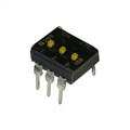 209-3MSTF - SWITCH SLIDE DIP SPST 100MA 20V