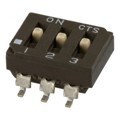 219-3ESR - SWITCH SLIDE DIP SPST 100MA 20V