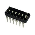 210-6LPS - SWITCH SLIDE DIP SPST 100MA 20V
