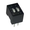208-2S - SWITCH SLIDE DIP SPST 50MA 24V