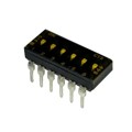 210-6LPST - SWITCH SLIDE DIP SPST 100MA 20V