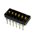 210-6MST - SWITCH SLIDE DIP SPST 100MA 20V