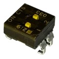 219-2MSTJF - SWITCH SLIDE DIP SPST 100MA 20V