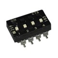 219-4LPSRF - SWITCH SLIDE DIP SPST 100MA 20V