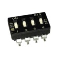 219-4MSR - SWITCH SLIDE DIP SPST 100MA 20V