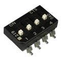 219-4MSF - SWITCH SLIDE DIP SPST 100MA 20V
