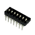 210-7MS - SWITCH SLIDE DIP SPST 100MA 20V