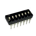 210-7MSD - SWITCH SLIDE DIP SPST 100MA 20V