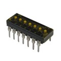 210-7MST - SWITCH SLIDE DIP SPST 100MA 20V