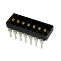 210-7MSTF - SWITCH SLIDE DIP SPST 100MA 20V