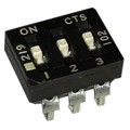 219-3LPSJ - SWITCH SLIDE DIP SPST 100MA 20V
