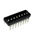 210-8LPSFD - SWITCH SLIDE DIP SPST 100MA 20V