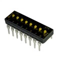 210-8MST - SWITCH SLIDE DIP SPST 100MA 20V