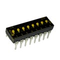 210-8MSTD - SWITCH SLIDE DIP SPST 100MA 20V