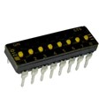 210-8MSTFD - SWITCH SLIDE DIP SPST 100MA 20V