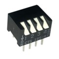 195-4MSN - SWITCH PIANO DIP SPST 50MA 24V