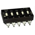 219-5LPSR - SWITCH SLIDE DIP SPST 100MA 20V
