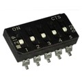 219-5LPSRF - SWITCH SLIDE DIP SPST 100MA 20V