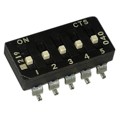 219-5MSRF - SWITCH SLIDE DIP SPST 100MA 20V