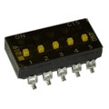 219-5MSTRF - SWITCH SLIDE DIP SPST 100MA 20V