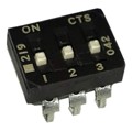 219-3MSJR - SWITCH SLIDE DIP SPST 100MA 20V