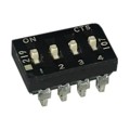 219-4MSJ - SWITCH SLIDE DIP SPST 100MA 20V